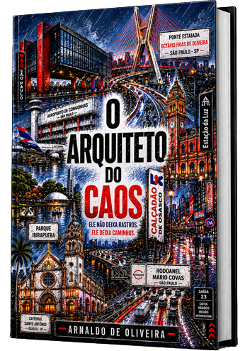 Capa do livro O Arquiteto do Caos