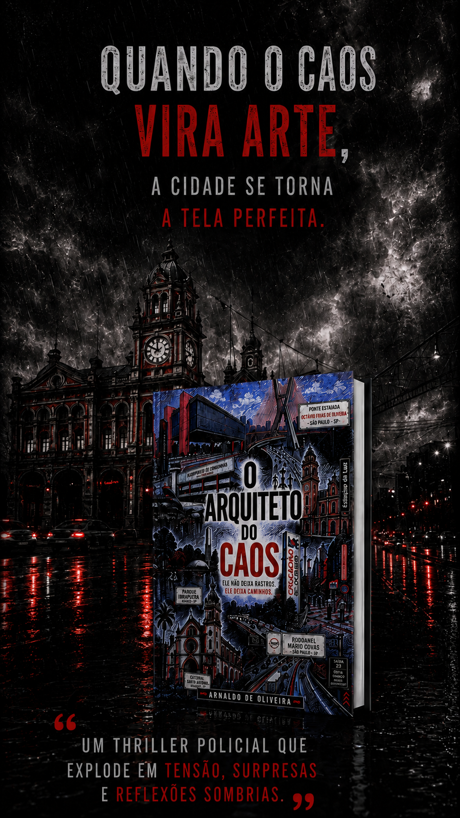 Arte promocional 12 de O Arquiteto do Caos
